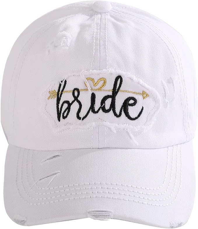 4-Pack Bride &amp; I Do Crew Hats