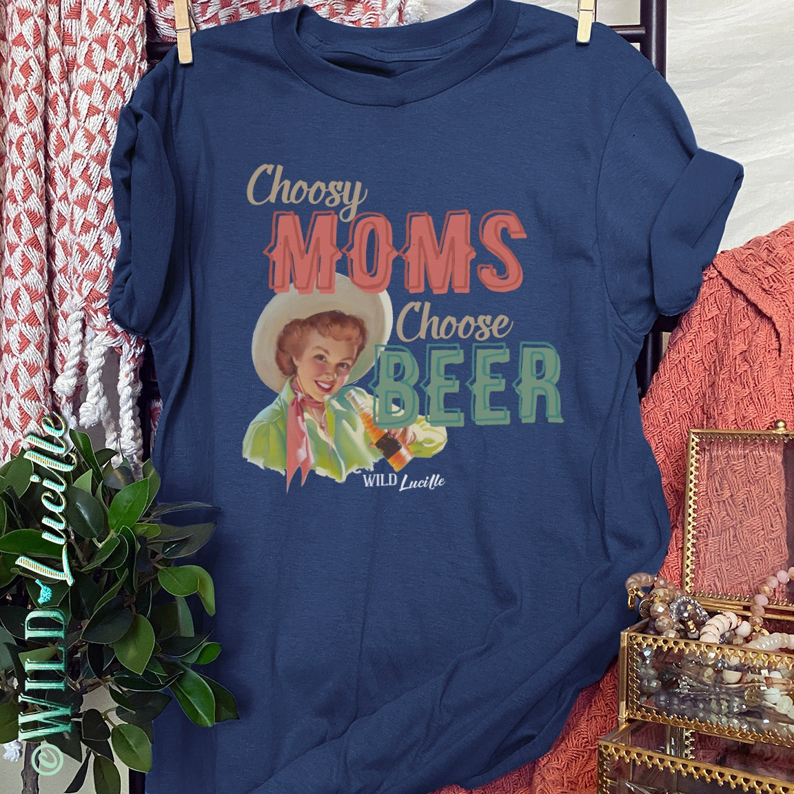 SALE Choosy Moms Choose Beer T-Shirt